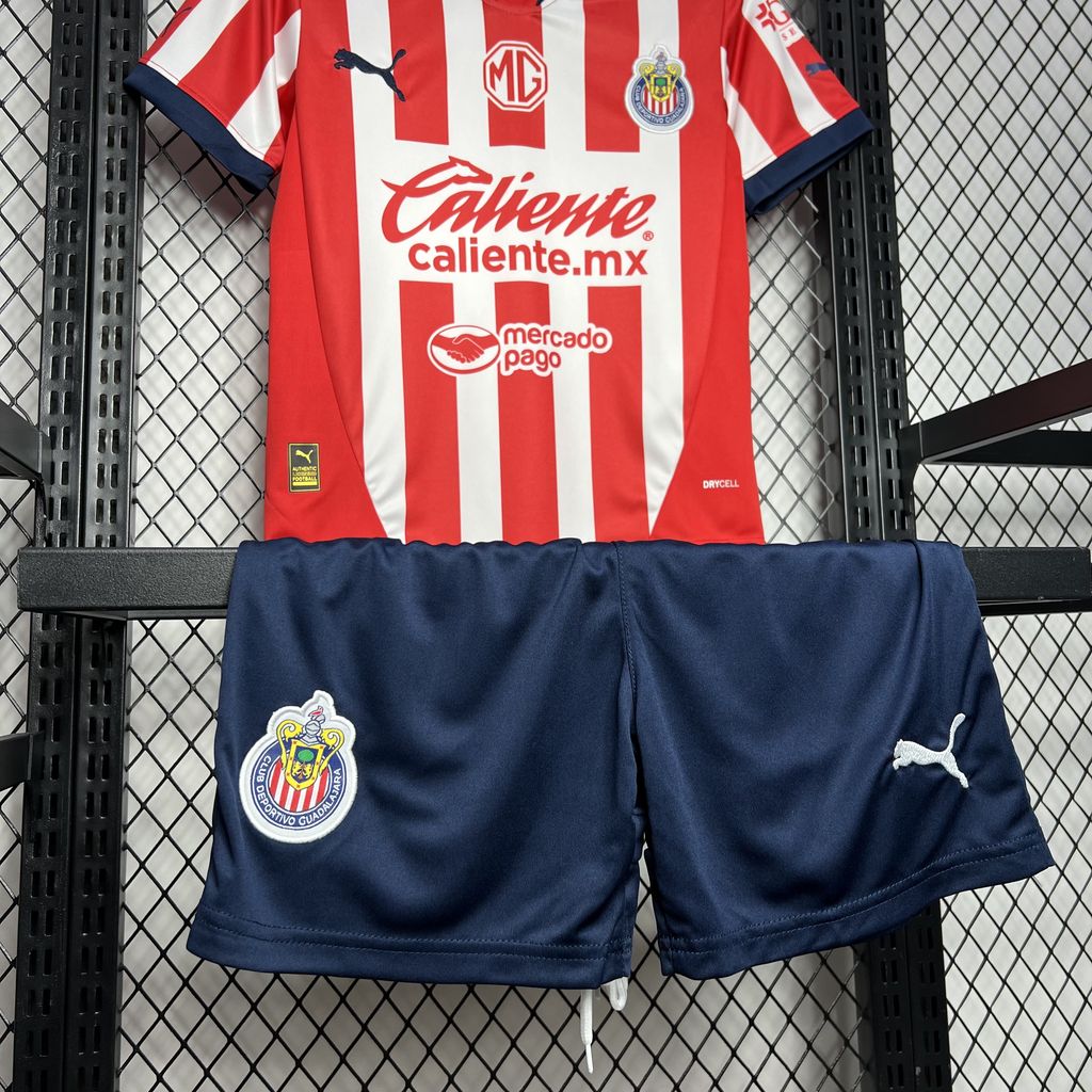 CHIVAS GUADALAJARA I 24/25 CONJUNTO INFANTIL