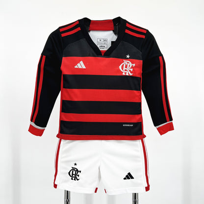 FLAMENGO I 24/25 CONJUNTO INFANTIL (MANGA LARGA)