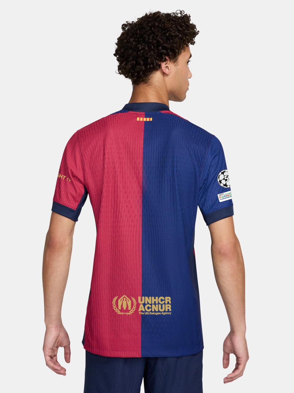 CAMISETA BARCELONA I 24/25 HOMBRE VERSIÓN JUGADOR ADV UCL